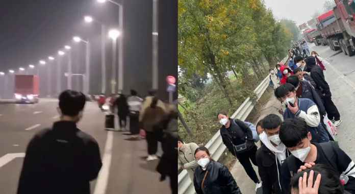 富士康一看，乾脆就允許大傢伙回家吧