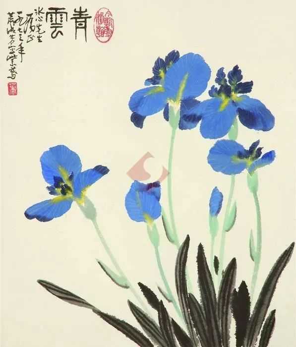 3b2ae2a52a6290393128b1c0ad9203d28948ef2e | 蕭淑芳國畫青雲(1973年)