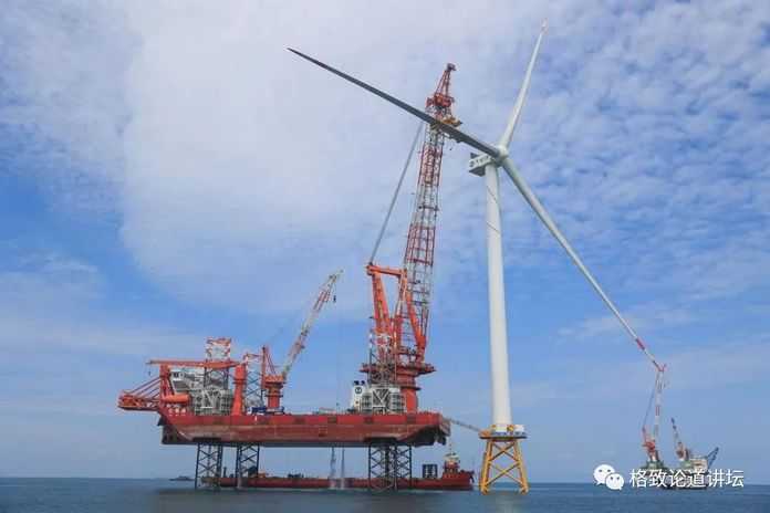 金風16兆瓦海上風電機組（併網）