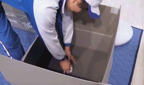 就連吸頂燈，都有專門打包燈泡的盒子