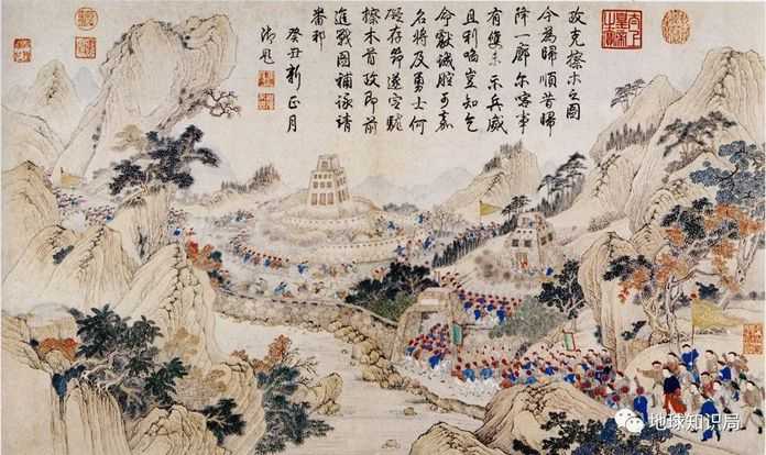 （平定廓爾喀，圖：wiki & 壹圖網）