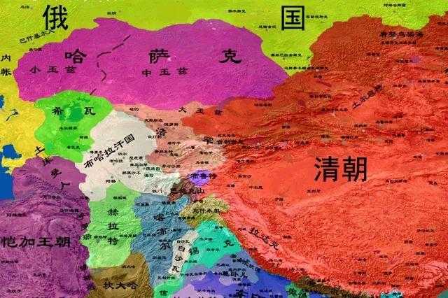沙俄入侵中亞之前
