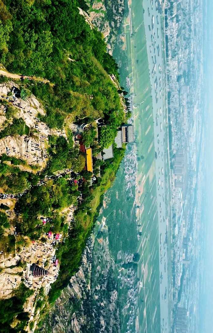 位於蚌埠塗山的禹王宮（請橫屏觀看）