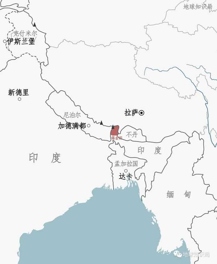 就形成了青藏高原主體與恆河流域之間的緩衝地帶