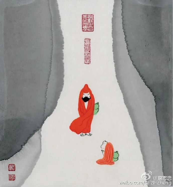 蔡瀾評價蔡志忠，說