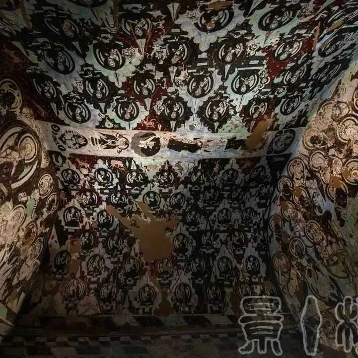 菱格壁畫