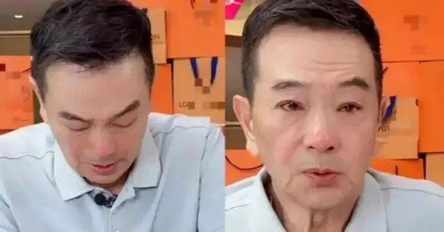 張晨光被批「晚節不保」，直播落淚