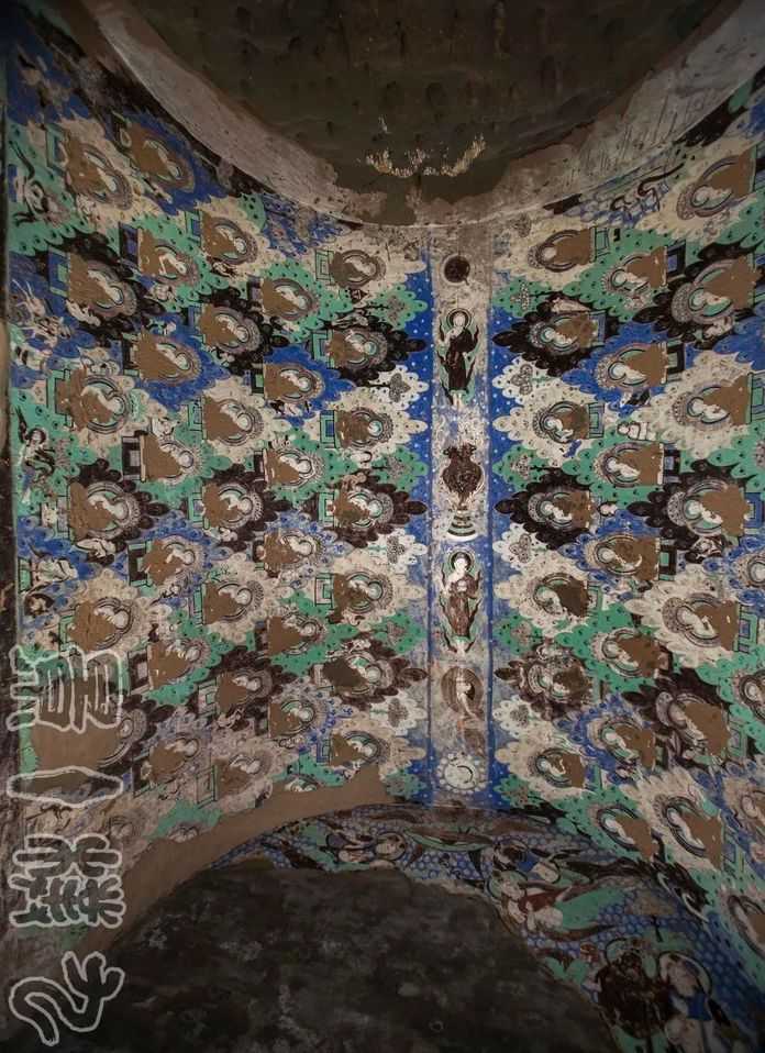 菱格壁畫