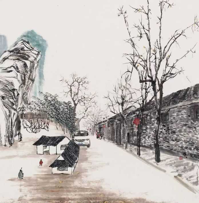 | 雨兒家山圖 魏葵 2019