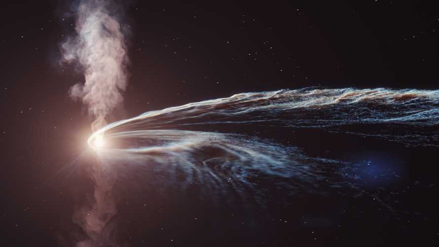 黑洞噴出恆星