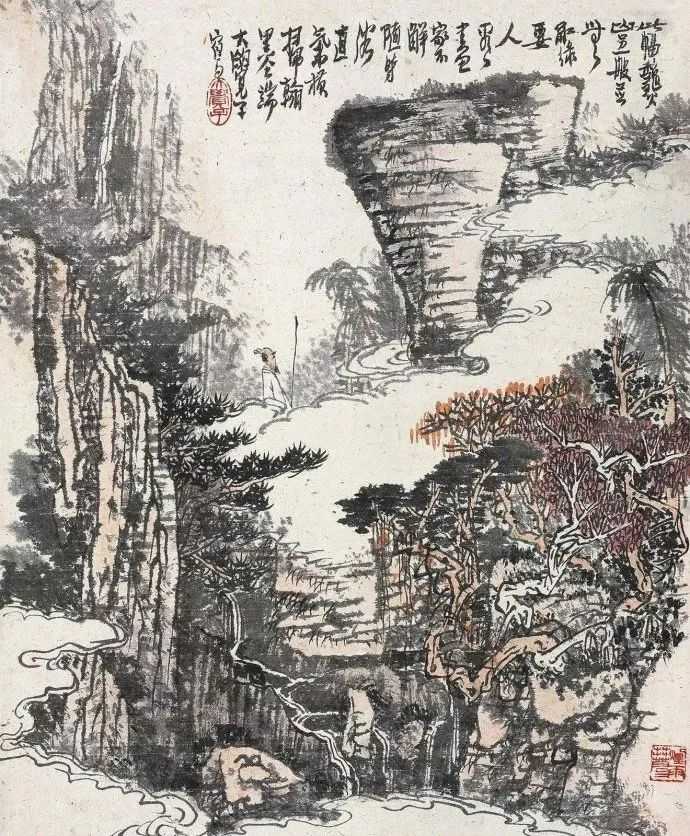 bd65d4df2fb0f8aa5dbdc0521b9c0db7340b1b61 黃秋園 秋山高士圖
