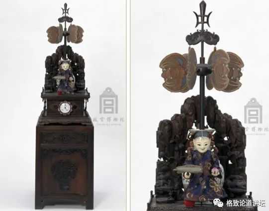 ef15367f91bc74b726f2c7c812e991ff2da2d41e 中國鐘錶:紅木人物風扇鍾