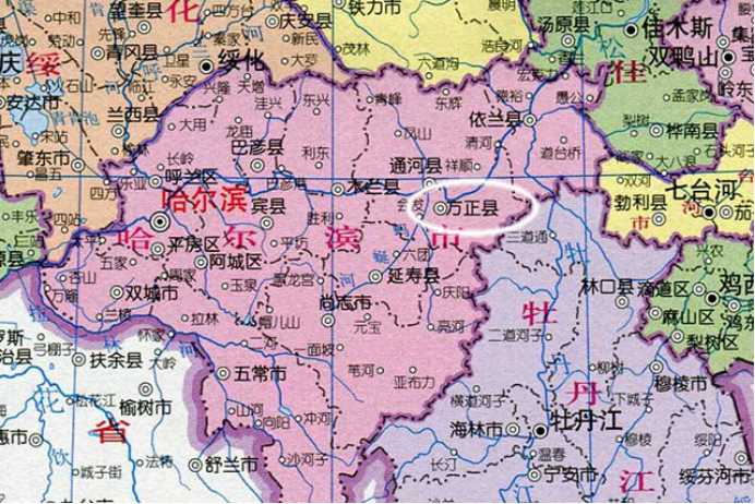 f00f06825b3854e97b7e85a91fae58cc3eebce49 哈爾濱市正東方向的方正縣,曾是開拓團重點區域之一