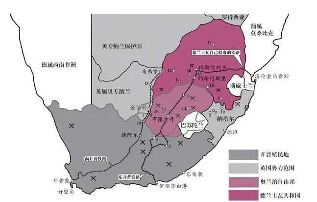 f5cb9f126951841449e7711cb28def33c90b6144 英國在非洲南部的佈局