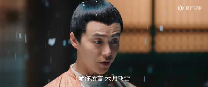 但其實，這場雪是人造鵝毛