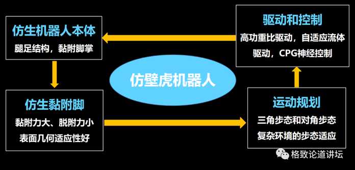 e0e5496fa11ee14aa2daf360e7307ddf33bb558b 仿壁虎機器人涉及到好幾個方面的問題