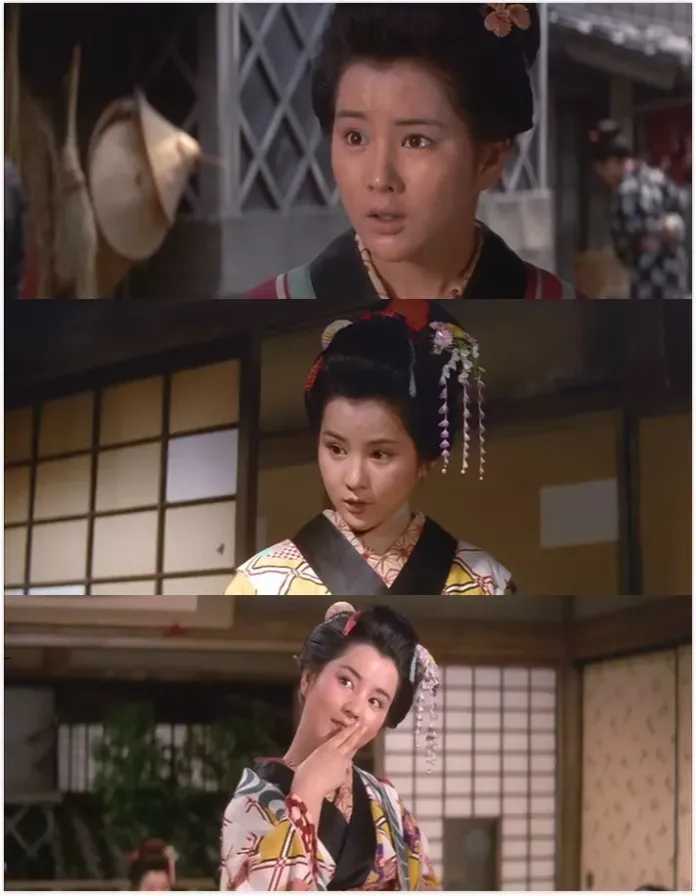 伊豆的舞女中的吉永小百合