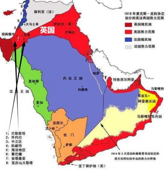 717fbda64a56aa336e9f976c8223c22c504b0014 一戰後的阿拉伯半島地區