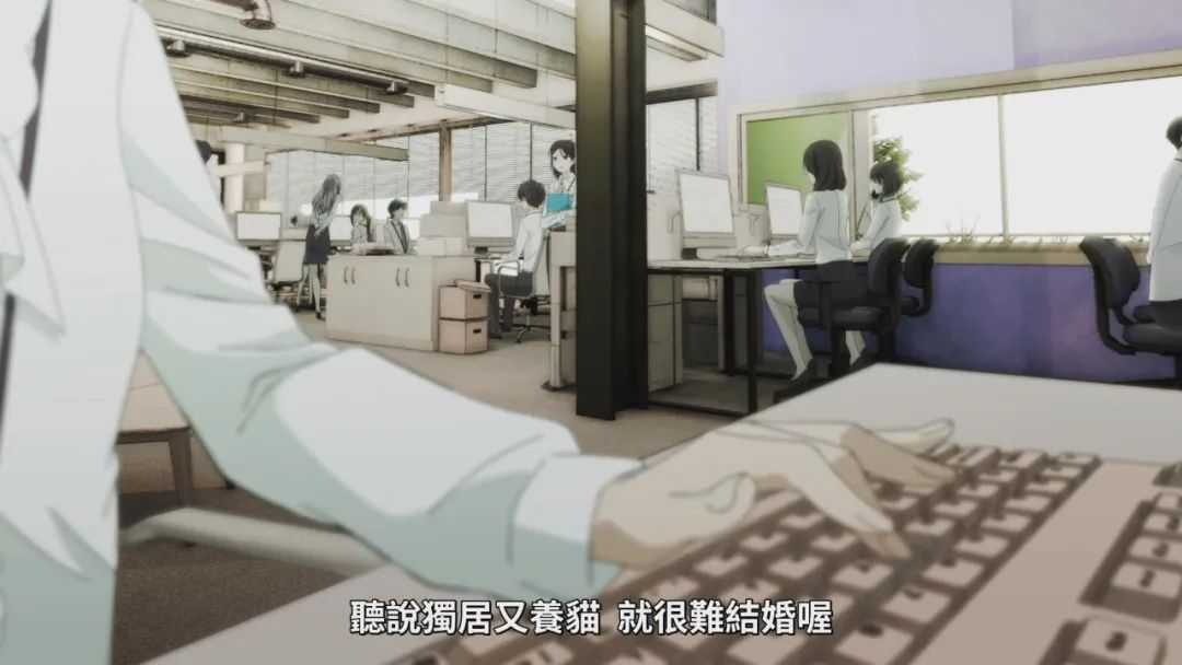 女生有點不爽，但轉念一想