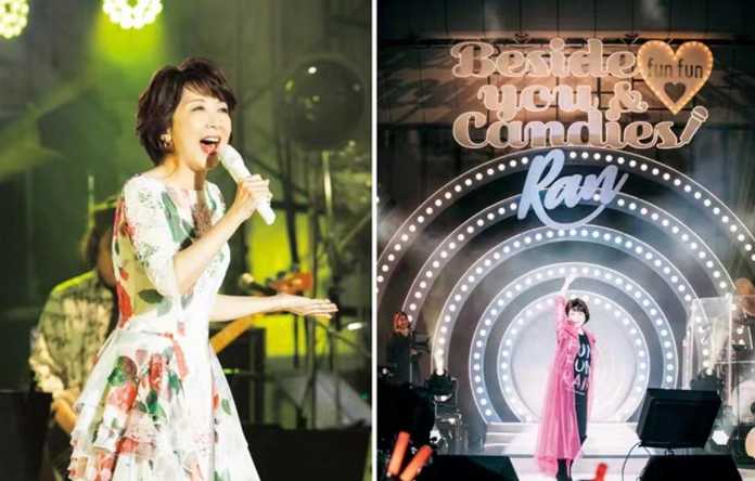 她在演唱會上的狀態確實相當的好↓