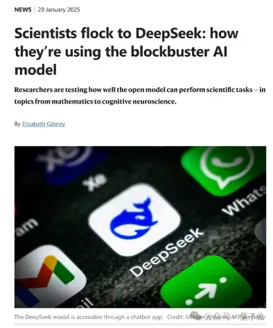 0e40a4ac5e9652cb61ff594b37f29751 Nature认证DeepSeek成科研工具全能者,国内高校如何借力大模型?