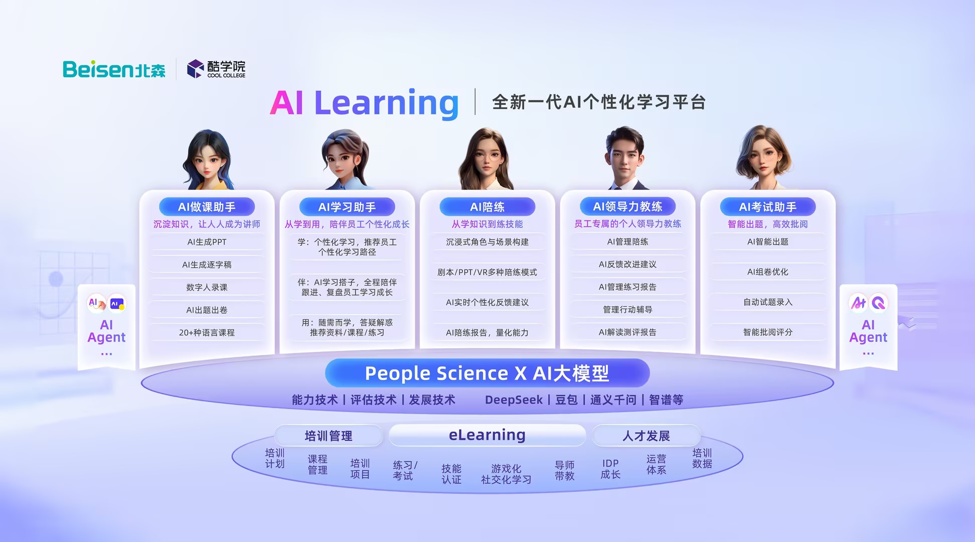 北森酷学院发布新一代AI Learning平台，企业学习开启Agents时代