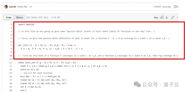 陶哲轩“喂饭级”AI教程来了！只用GitHub Copilot证明函数极限问题